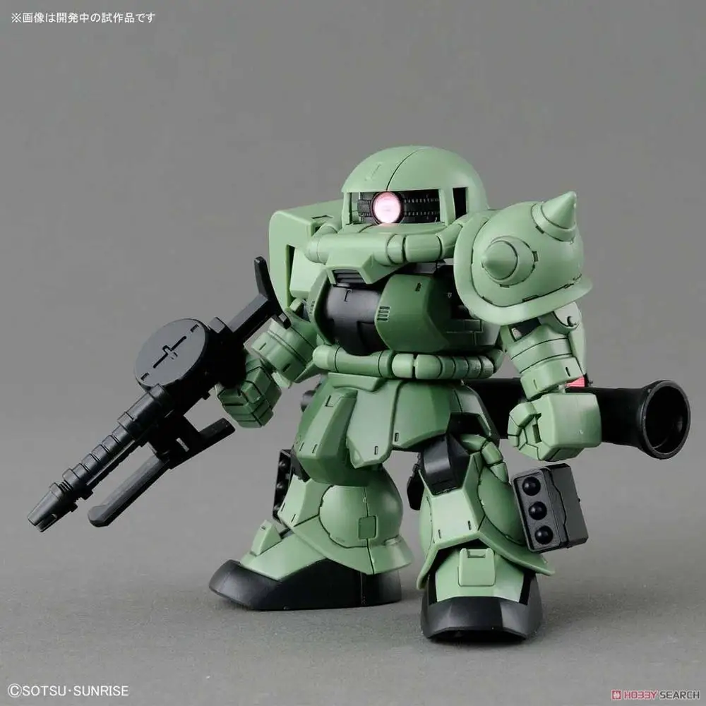 Bandai SDCS 04 BB Warrior Green ZAKU S массовое производство D короткий Скелет Gundam в сборе