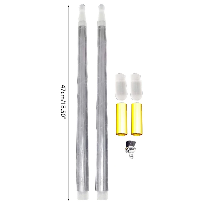 

The new luminous drumsticks light up the flashing drumsticks and can be used for party performances