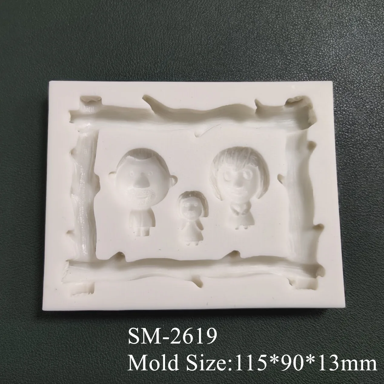 Силиконовая форма сделай сам для украшения торта формочка в виде семейных веток