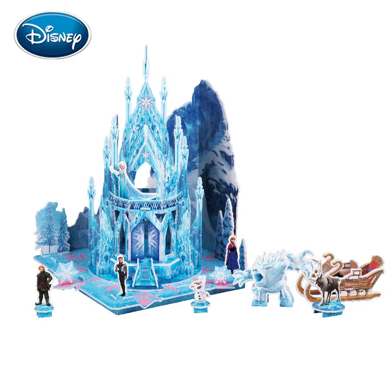 3D пазл холодная девушка Disney объемный лед и снег Детская развивающая