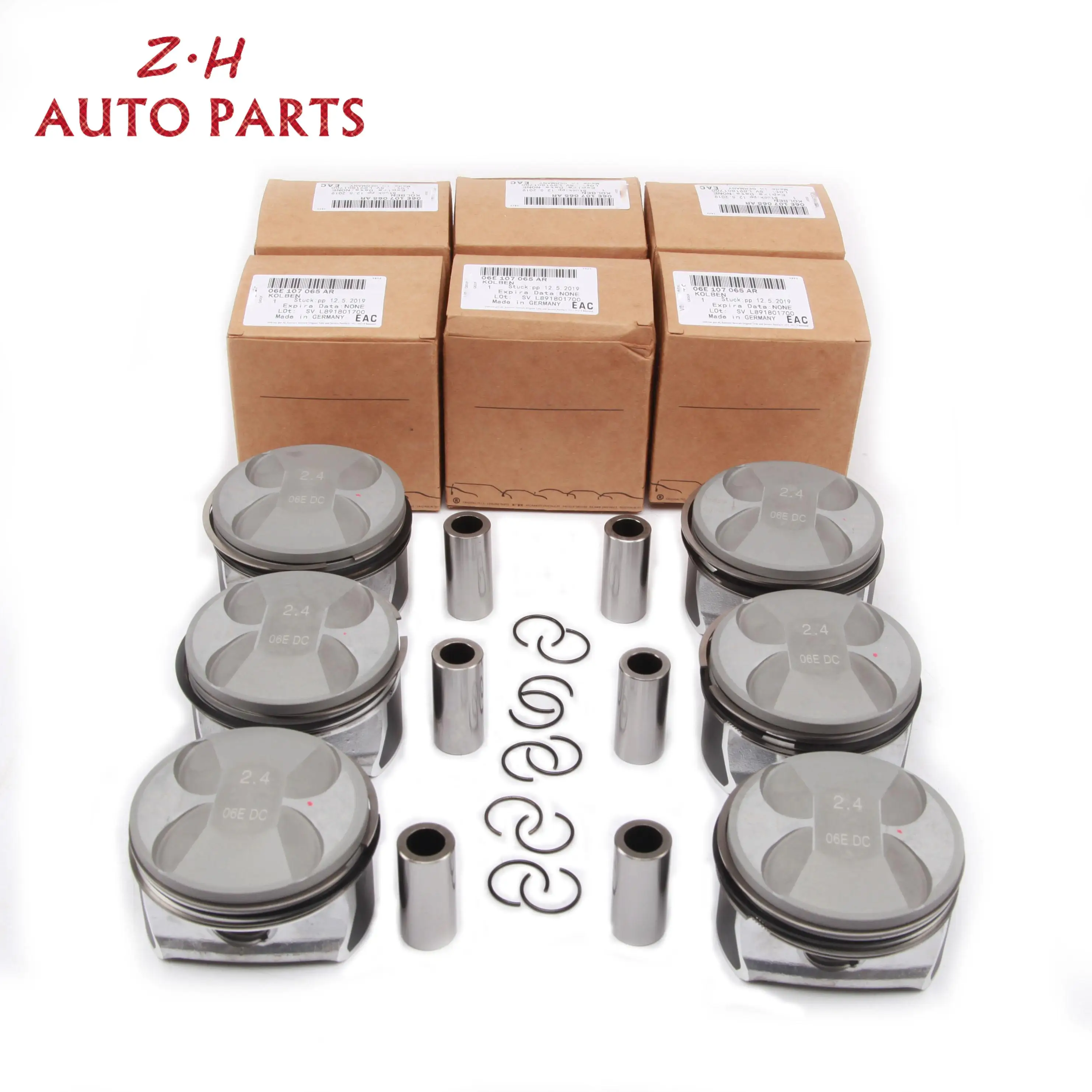 Новый комплект поршневых колец для цилиндра двигателя 06E 107 065 CS Adui A6 Avant 4F2 4F5 C6 2.4L