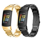 Новый ремешок Essidi 2021 из нержавеющей стали для Fitbit Charge 5, металлический браслет для часов, браслет на запястье, цепочка для Fitbit Charge 5 Correa