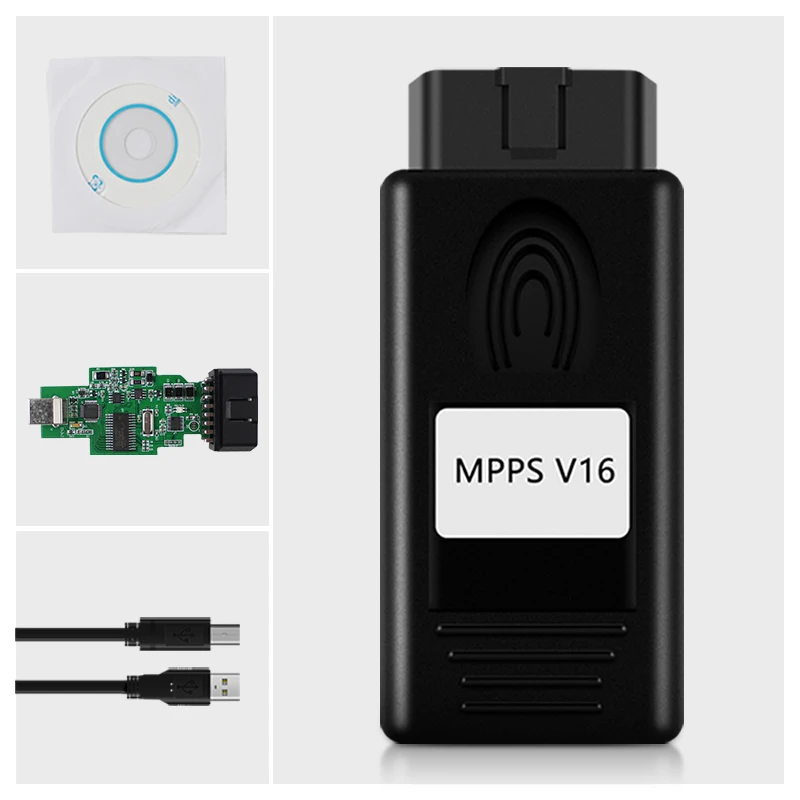 MPPS V16 ECU Chip Tuning for EDC15 EDC16 EDC17 Inkl CHECKSUM Read And Write Memory Auto detect and processor type | Автомобили и