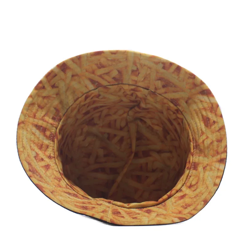 Панама в стиле унисекс для пар двусторонняя шляпа с широкими полями принтом