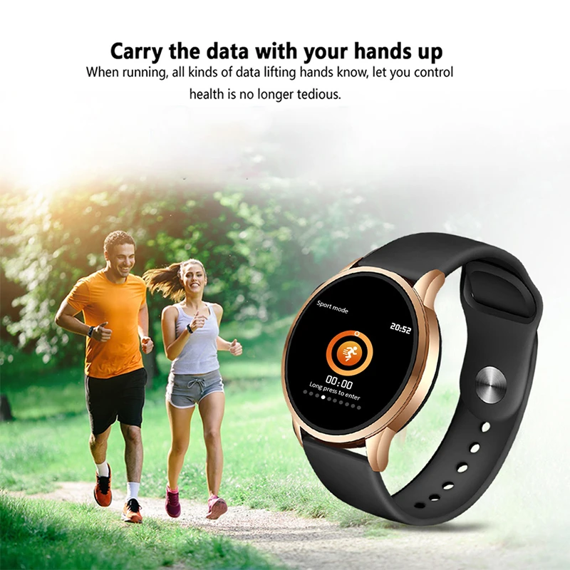 

LIGE fitness tracker smart watch Waterproof Sport For IOS Android phone Smartwatch Heart Rate Monitor Blood Pressure Functions