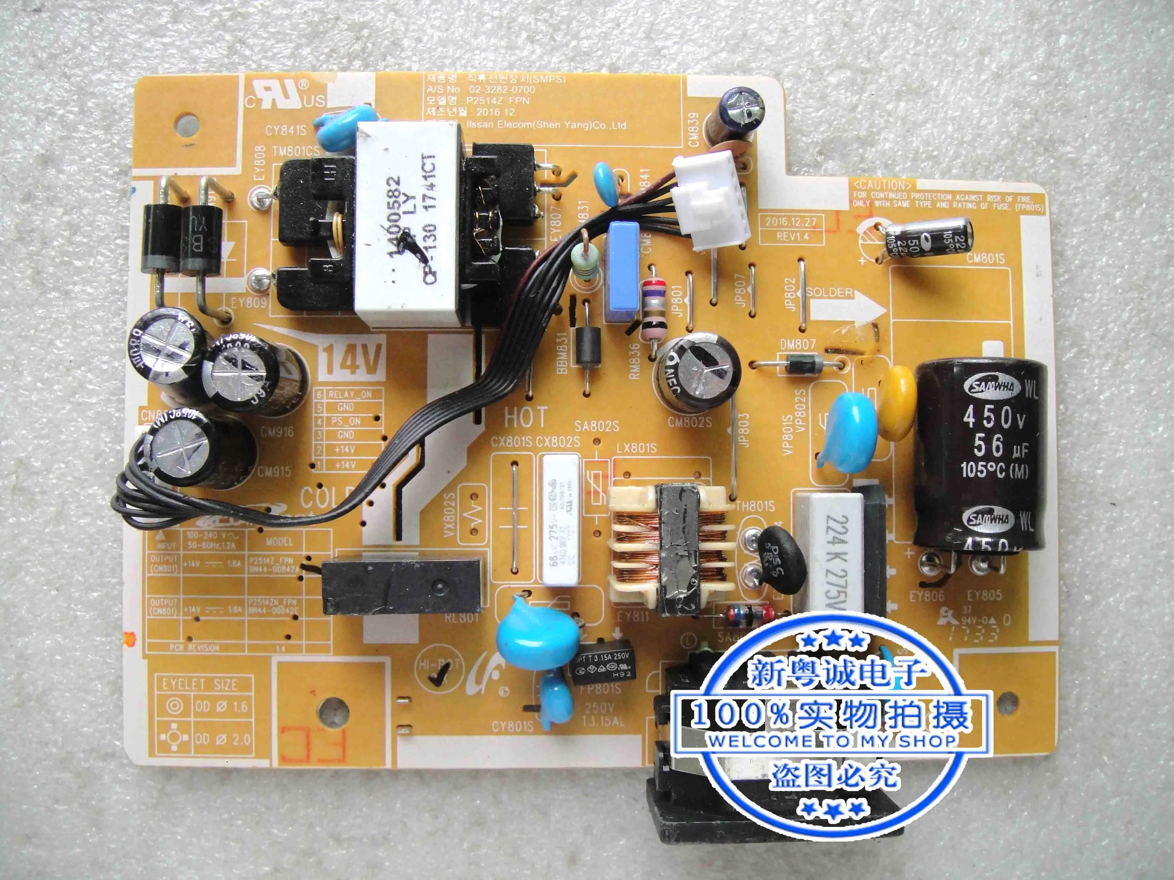 

Original not substitute samsung LS22E45K LS24E45K power panel P2514Z_FPN BN44-00842A