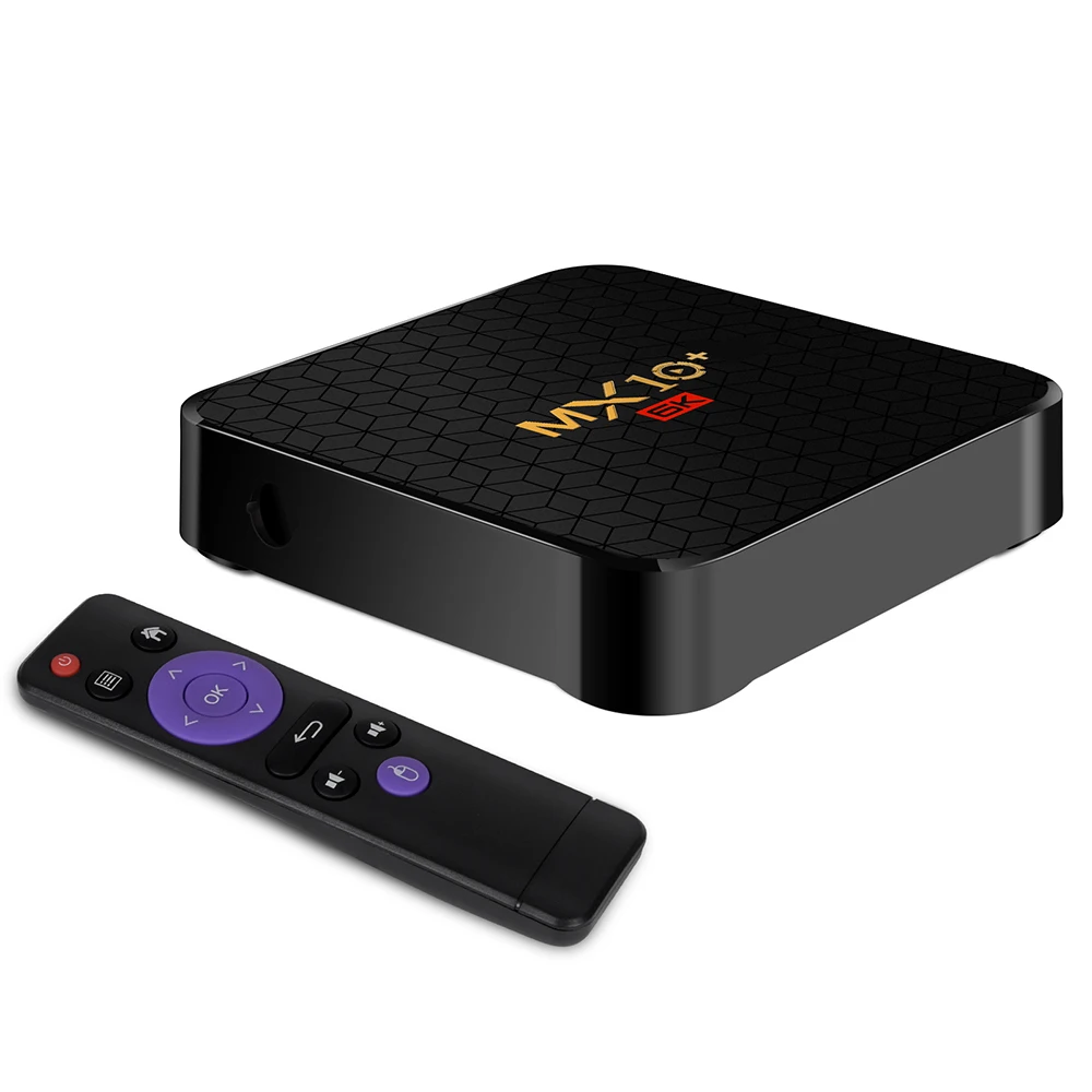 Смарт ТВ-приставка MX10 Plus Android 9 0 Allwinner H6 UHD 4K медиаплеер BT4.0 6K 64 ГБ 32 2 4G Wi-Fi PK Pro с