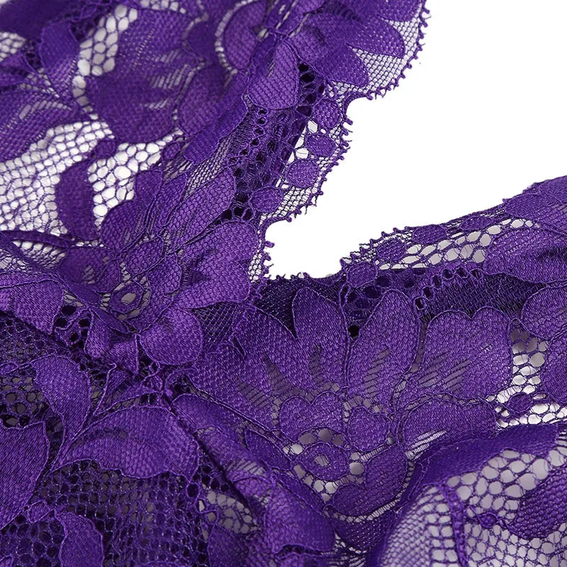 Женское кружевное ночное белье kengurumi2019 комплект одежды для сна размера плюс с g