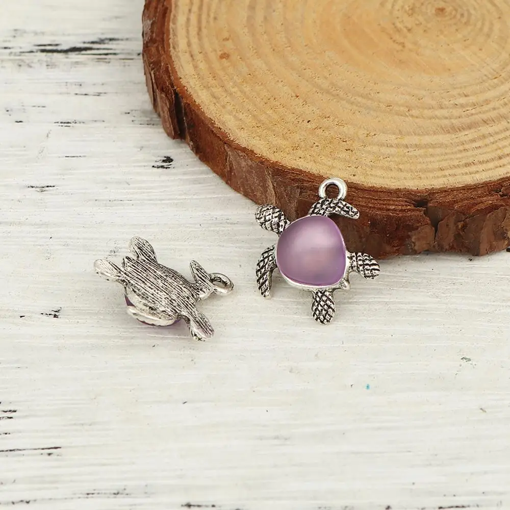 DoreenBeads модный сплав на основе цинка и смола океанская подвеска морская черепаха