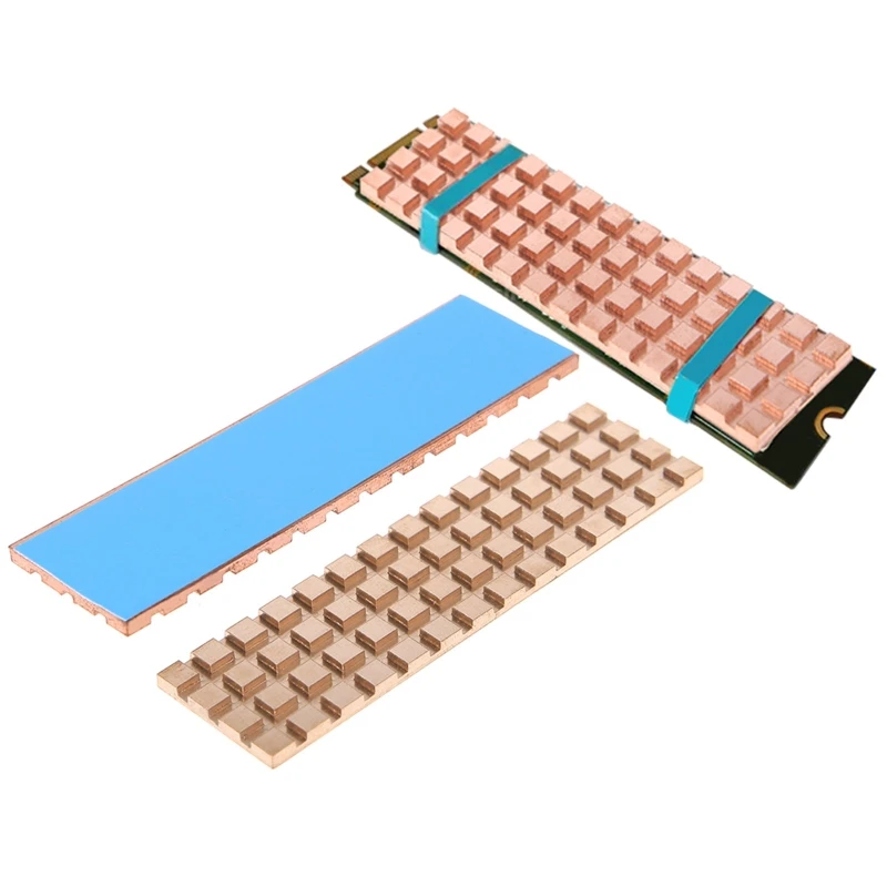 

Медный теплопроводящий клей для M.2 2280 PCI-E NVME SSD, термопрокладка, радиатор охлаждения