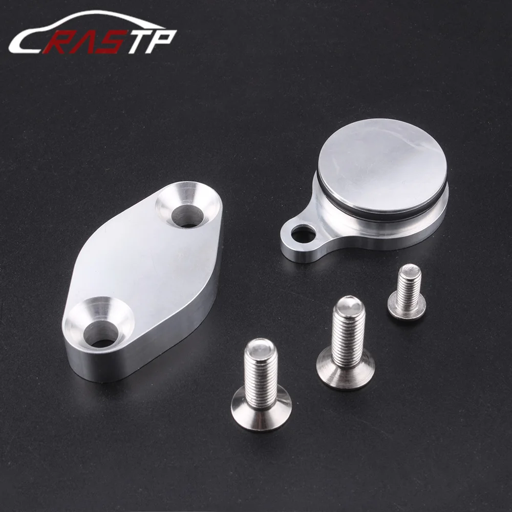 

LS LQ4 Exhaust Manifold Block OFF Plate LSX Silverado 4.8L 5.3L 6.0L EGR Tube delete plate for Truck exhaust manifolds RS-OFI034