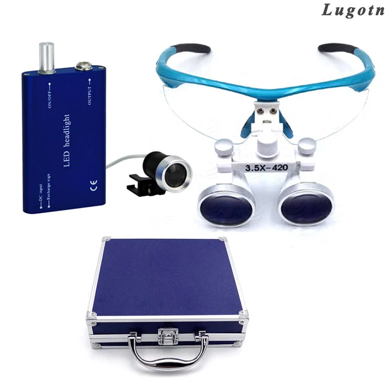 Металлическая коробка увеличение 3 5 раз Рекламная цена Высококачественная