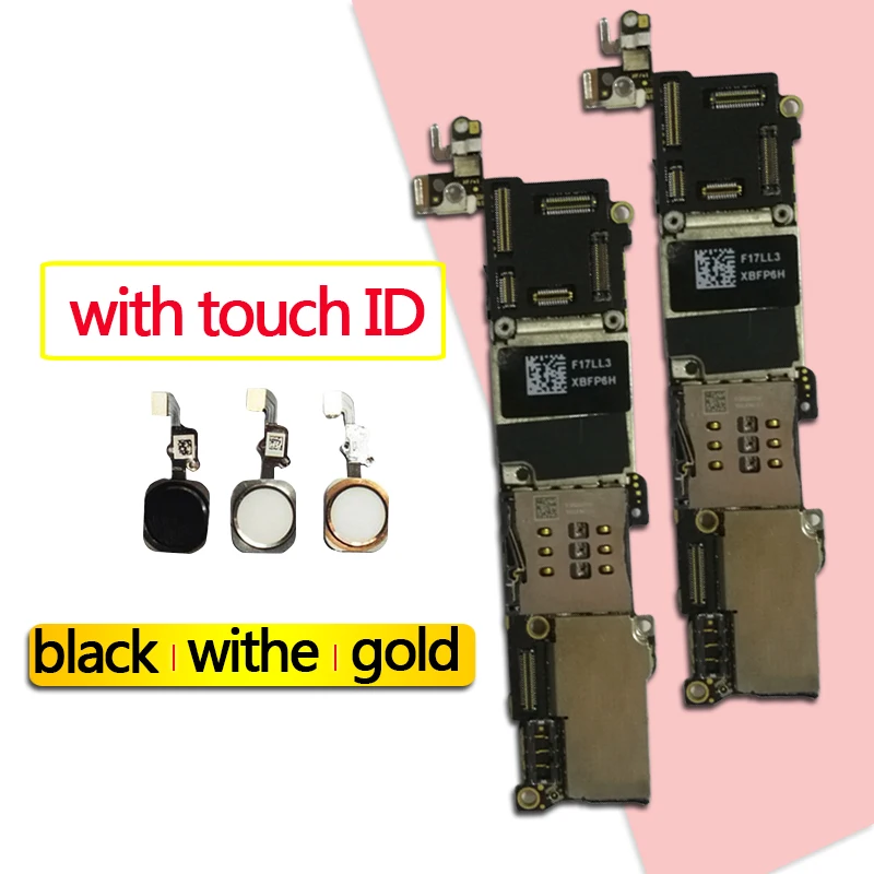 16 Гб/32 ГБ/64 ГБ для iphone 5s материнская плата с/без Touch ID 100% оригинал разблокирована с