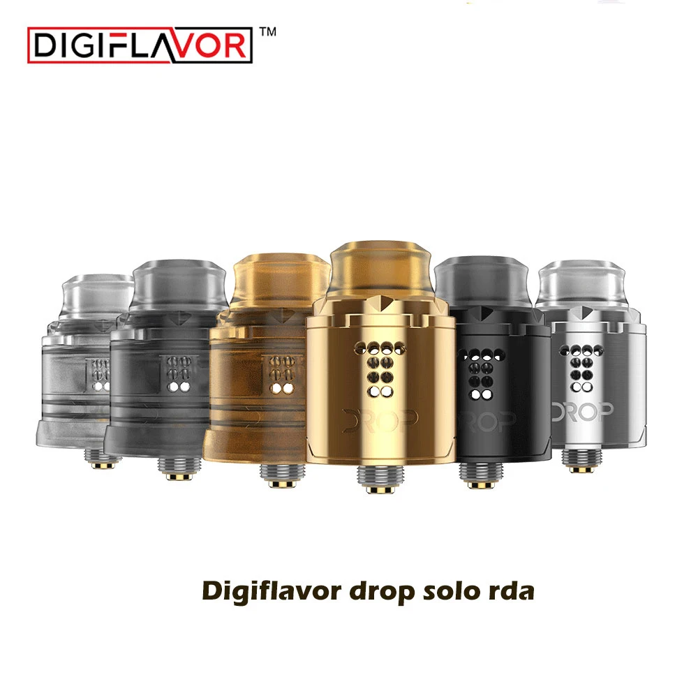 Новинка Digiflavor Drop Solo RDA 22 мм одна катушка падение rda стандарт 510 & BF Squonk pin испаритель
