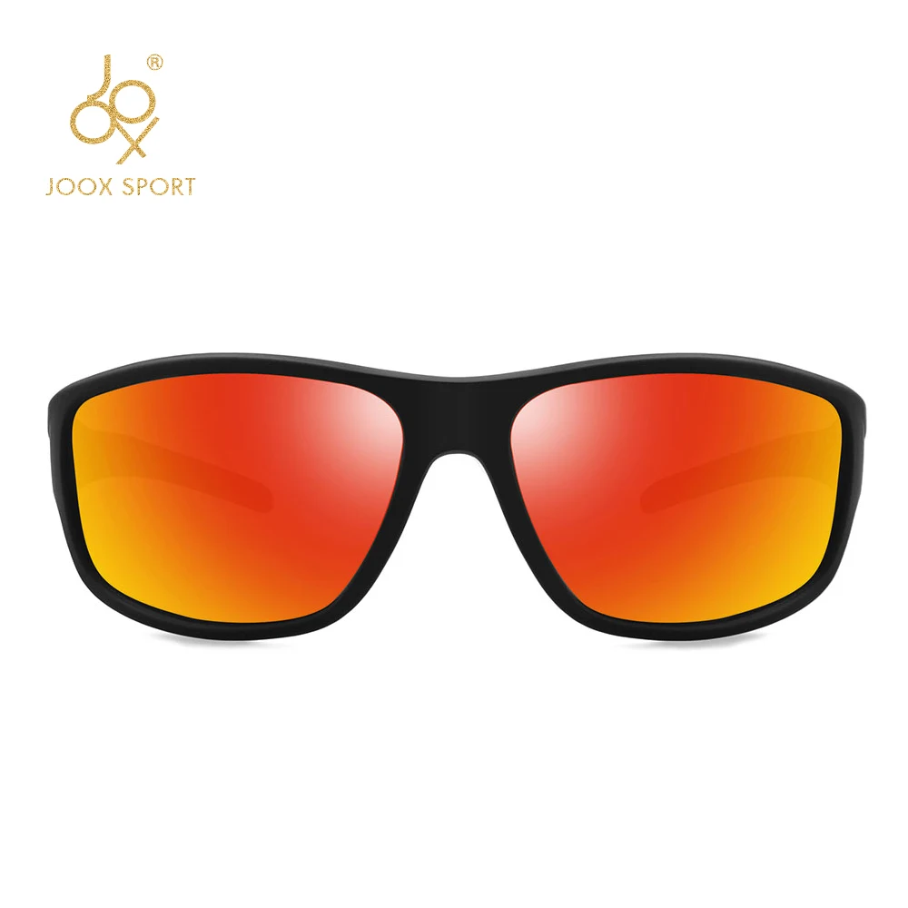 Мужские солнцезащитные очки утолщенная линза 1 мм оправа из эластичного каучука