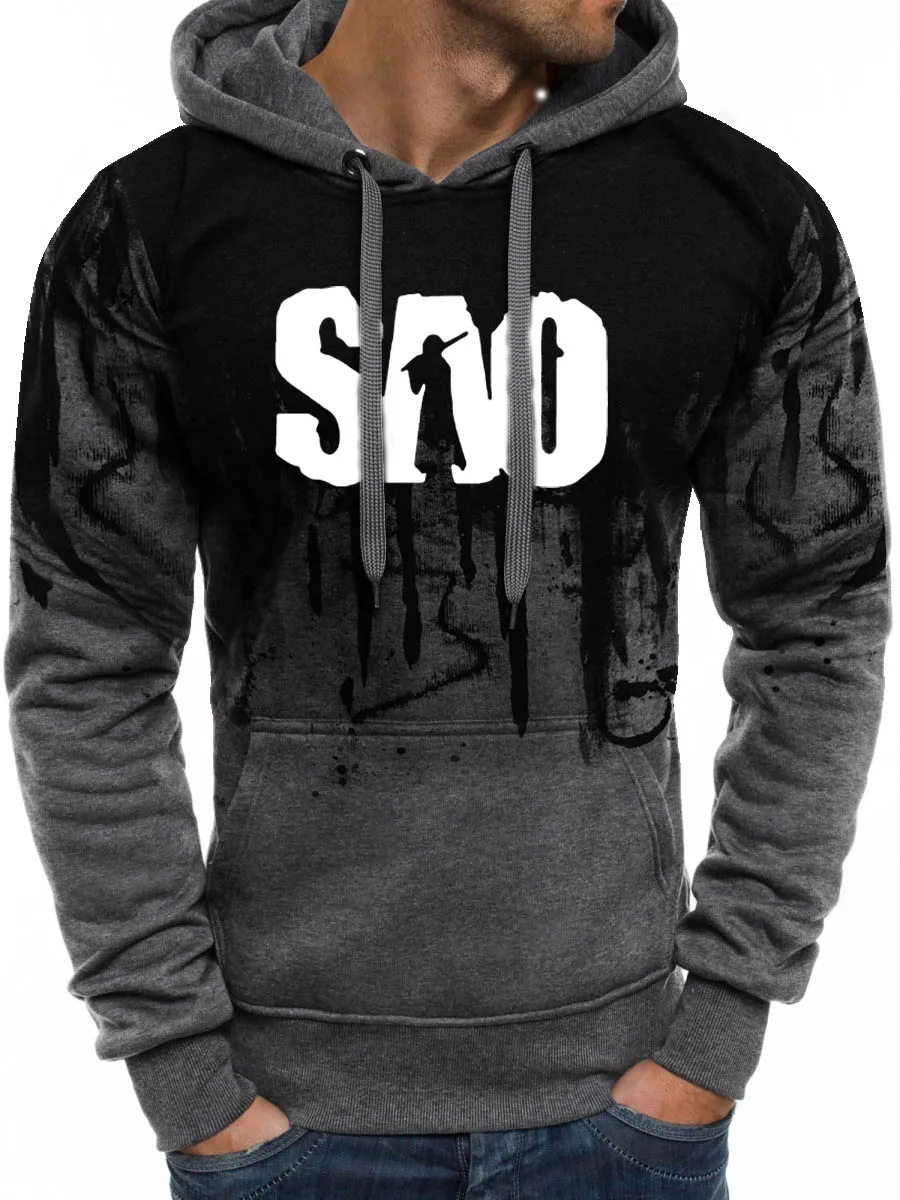 

SAO Sword Art Online Winter Autumn Gradient Hoodies Men Anime COS Clothing Sweatshirt Mens Hip Hop Hoodies harajuku Streetwear