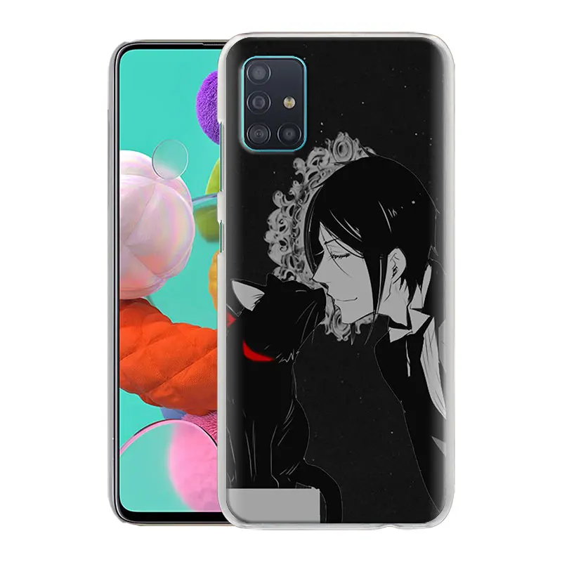 Phone Case Coque for Samsung Galaxy A51 A71 A10 A10e A10s A20 A30 A40 A50 A70 S A91 Hard Cover Anime Butler Kuroshitsuji | Мобильные