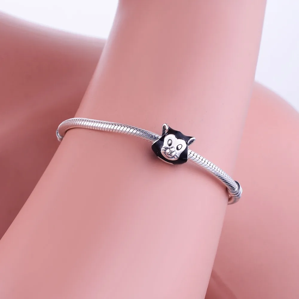 Женский браслет из серебра 925 пробы с мультяшными собаками | Украшения и
