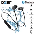 DZST беспроводные bluetooth наушники Магнитная Музыкальная гарнитура для телефона с шейным ремешком спортивные наушники с микрофоном для iPhone Samsung Xiaomi