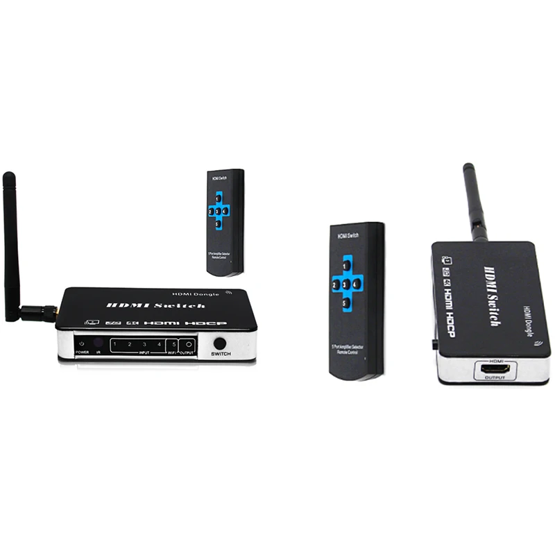 Беспроводной мультимедийный проигрыватель 1080P HDMI 2 4G и телефон двухдиапазонный Wi