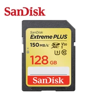 100sandisk extreme sd card sdhcsdxc 256gb 128gb 64gb 32gb xve microsd uhs i memory tf 90mbs class10 u3 for camera v30 4k