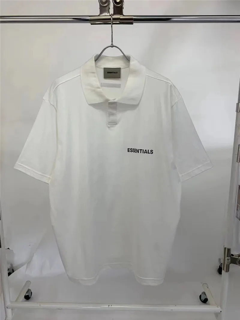 2020FW ESSENTIALS FOG Polo для женщин и мужчин 1:1 высокое качество хлопковые футболки