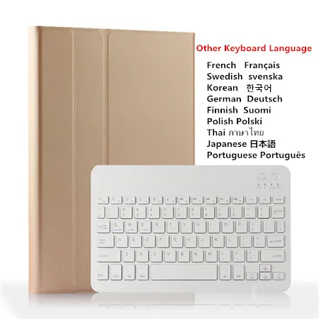 T580 other language Чехол с клавиатурой Bluetooth для samsung Galaxy Tab A 10,1 SM T585, кожаный чехол для планшета samsung Galaxy Tab A 10,1 T580 - Цвет: T580 other language