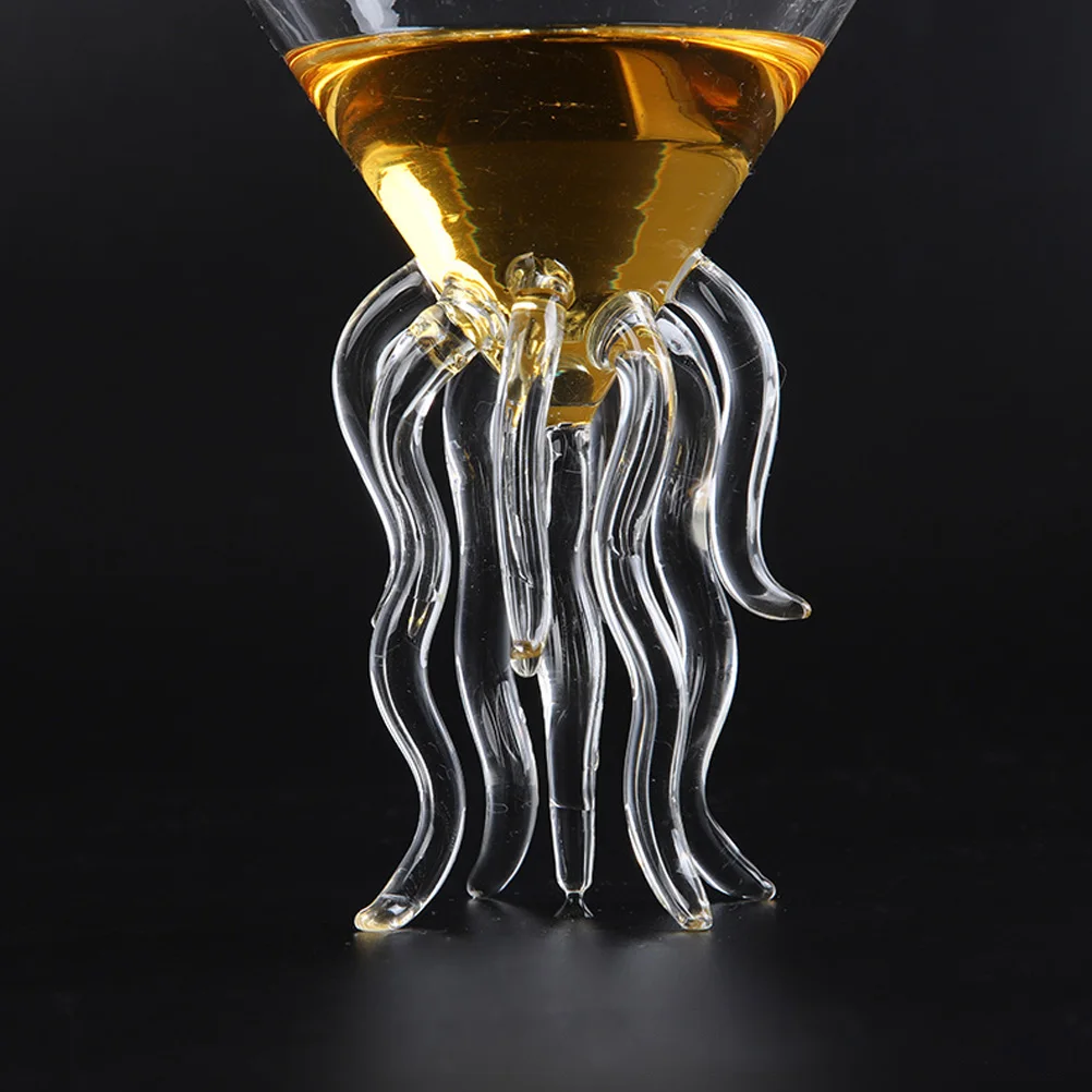 

Creative Martini Aquarium Cup Jellyfish Cup Personalized Octopus Wine Cup Octopus Cocktail Cup Bar Glass