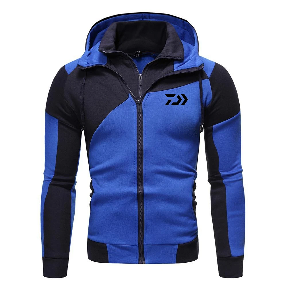 

Men's hooded bomber jacket breathable durable windproof jacket hiking outdoor hooded jacket autumn and winter