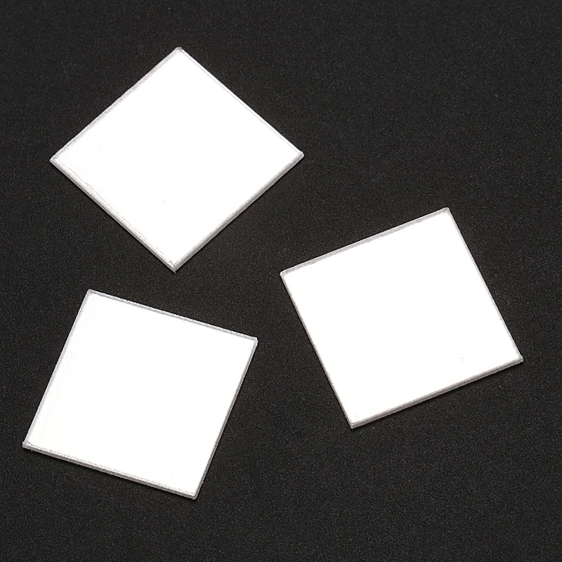 100 шт. зеркало стикер для настенной плитки 3D Наклейка номер Декор Memory Stick (серебро)