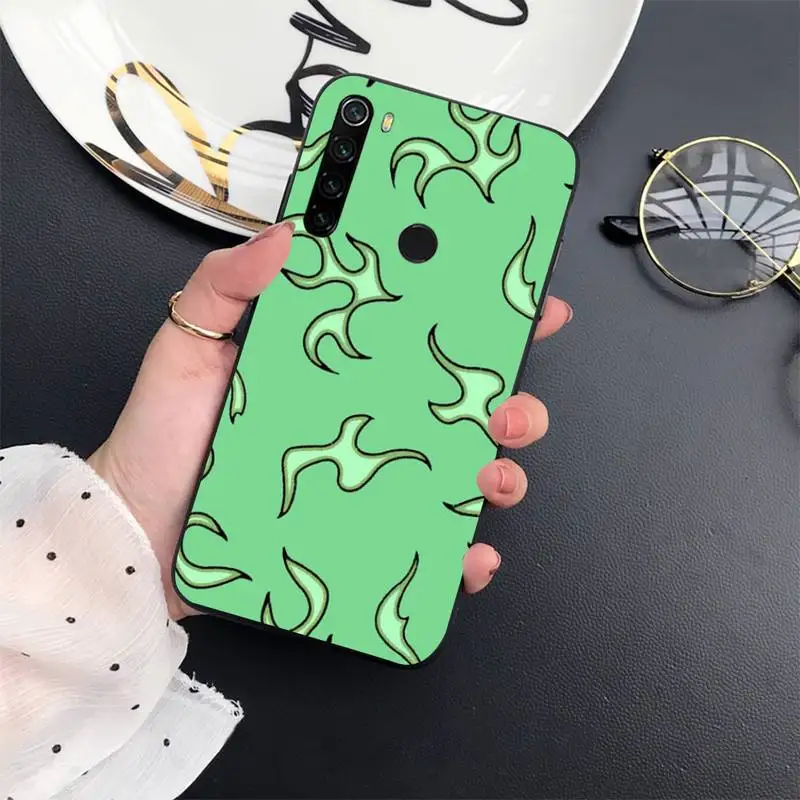 

Blue Flame Fire Phone Case For Xiaomi Redmi 7 8 9t a3Pro 9se k20 mi8 max3 lite 9 note 9s 10 pro