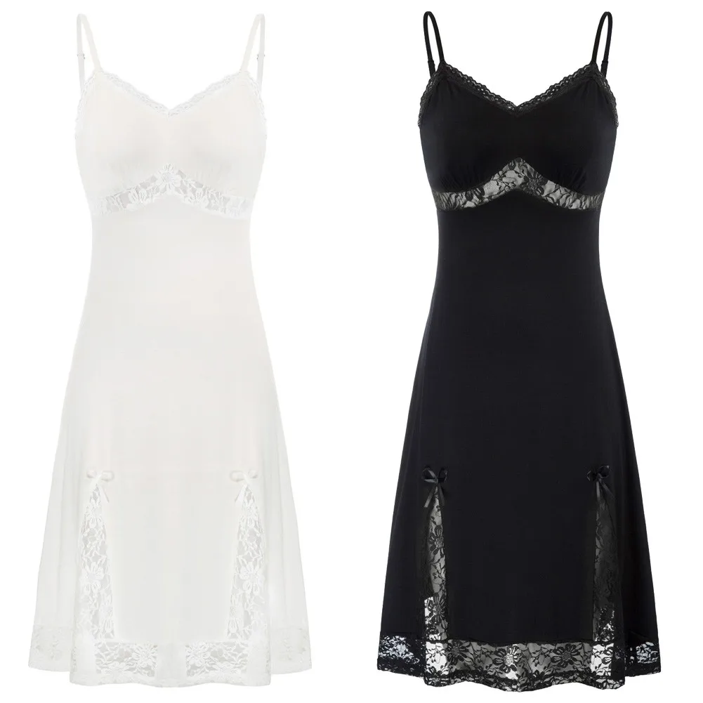 Женское кружевное лоскутное платье BP на тонких бретельках с V-образным вырезом