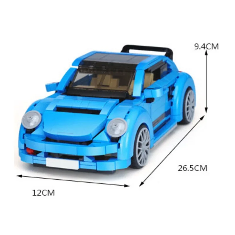 Строительные блоки модель автомобиля 944 шт. кирпич Brinquedos мальчик Подарки