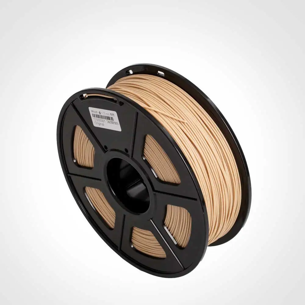 WOOD-WD-1KG SUNLU Бестселлер 3D-принтеры дерево PLA Синтетическая нить 1кг с катушкой, с бантом; оригинальная детская модель Материал нетоксичные 1,75 мм деревянный Филамент - Цвет: WOOD-WD-1KG