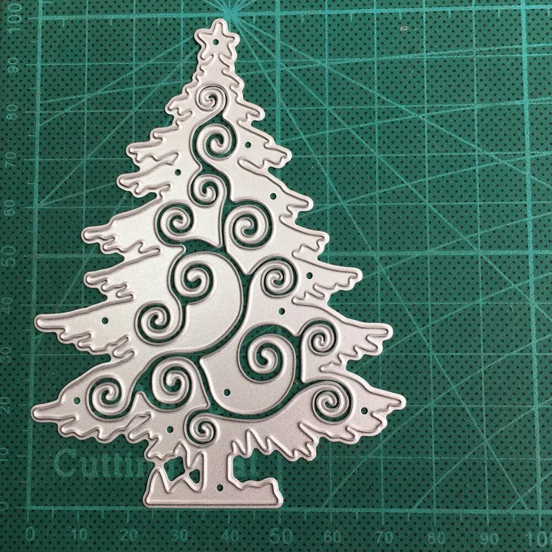 

Craft dies Christmas Tree Star Metal Cutting Dies DIY Scrapbooking dies cuts Embossing Album Cards Making Stencils dies Template