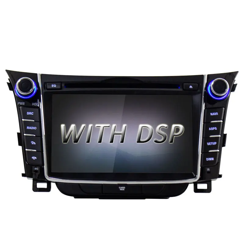WITH DSP LJDA Android 9,0 автомобильный dvd-плеер для hyundai I30 Elantra GT 2012 2013 2 Din Автомобильный Радио gps стерео Мультимедиа Аудио - Цвет: WITH DSP