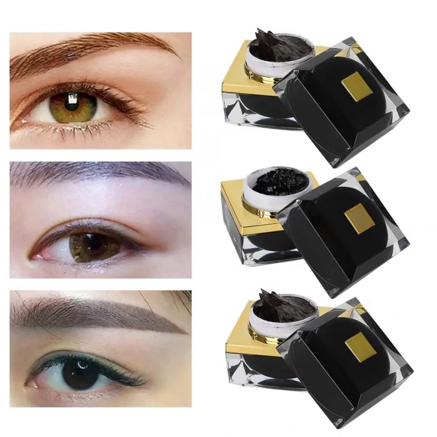 Тушь для бровей 15 мл растительные экстракты подводка глаз микроблейдинг тату