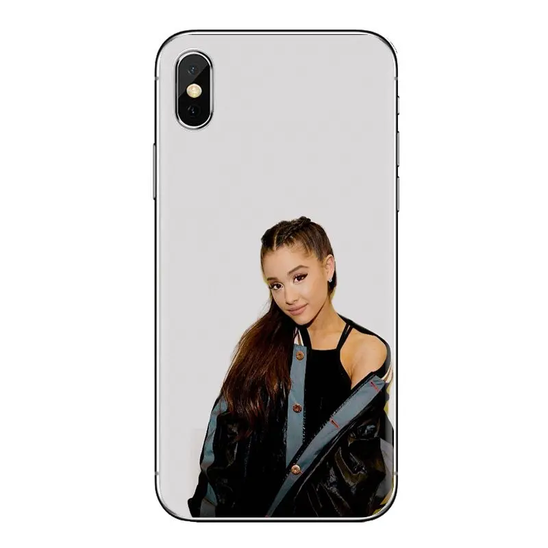For Samsung Galaxy J1 J2 J3 J4 J5 J6 J7 J8 Plus 2018 Prime 2015 2016 2017 Silicone Shell Case ariana grande Gril music celebrity |