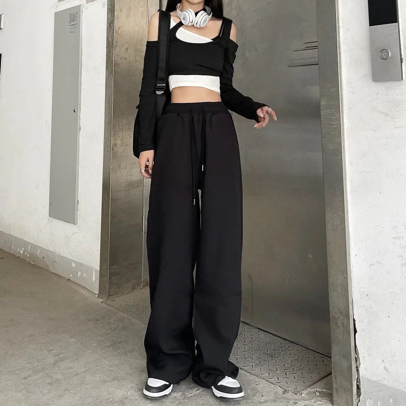 Shoot Straight High Waist Loose Wide Rac | Женская одежда