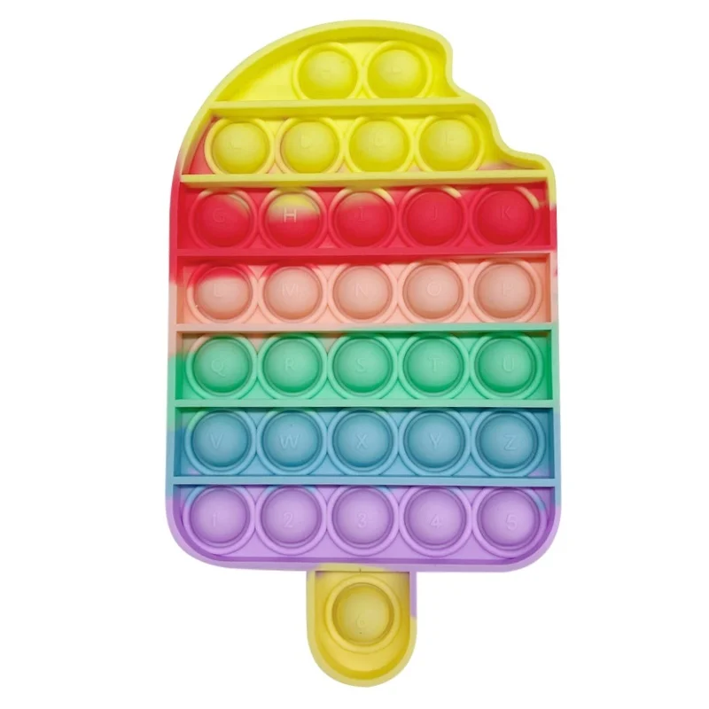 

HOT SALE Fidget Toys Antistress Kids Toys Push IT Bubble Simple Adult Sensory Toys Autism Special Need Stress Reliever Toys