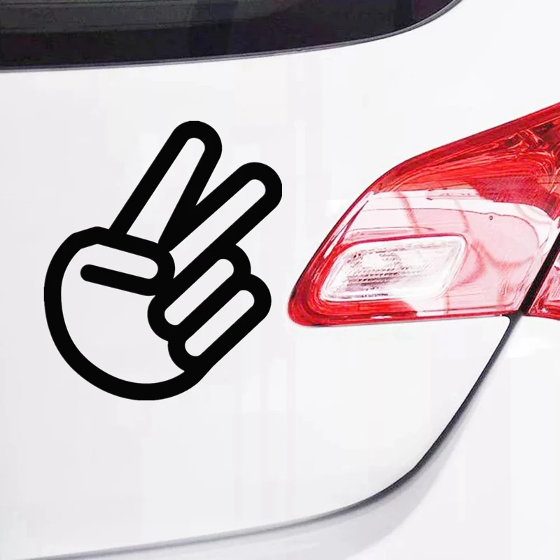 

Car Stickers Funny Shredding Victory Car Stickers Car Motorcycle Exterior Accessories Waterproof PVC Stickers 16cm*14cm