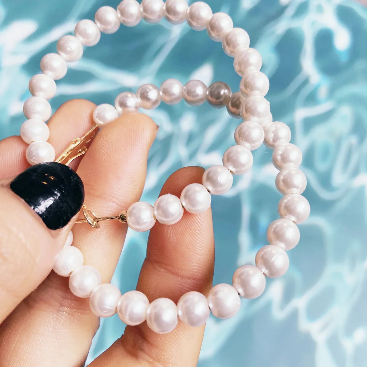 5 см новые модные серьги с жемчугом элегантные Эффектные женские большие круглые