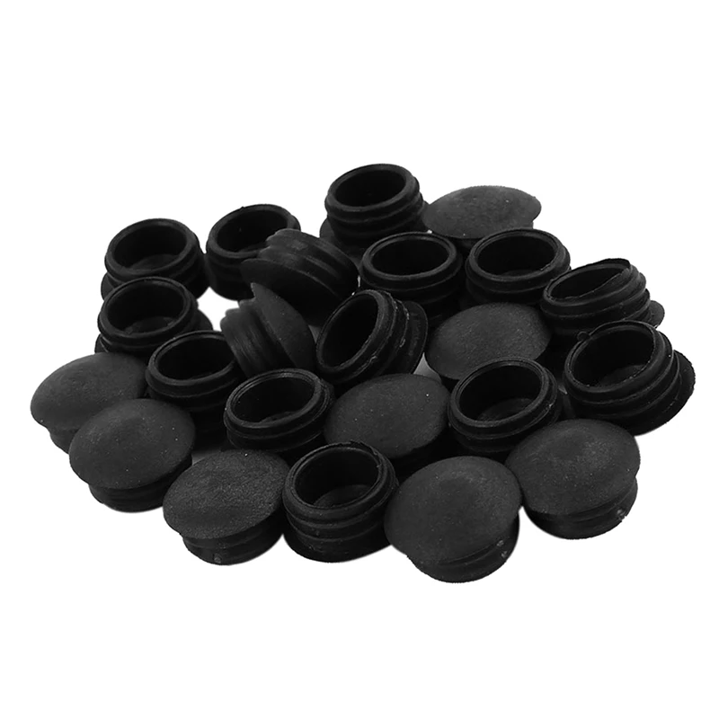 

Blanking End Caps 1m Dia Plastic Round Tubing Tube Inserts 24 Pcs