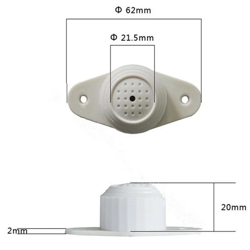 Мини-микрофон системы видеонаблюдения белый микрофон высокое мини-микрофон