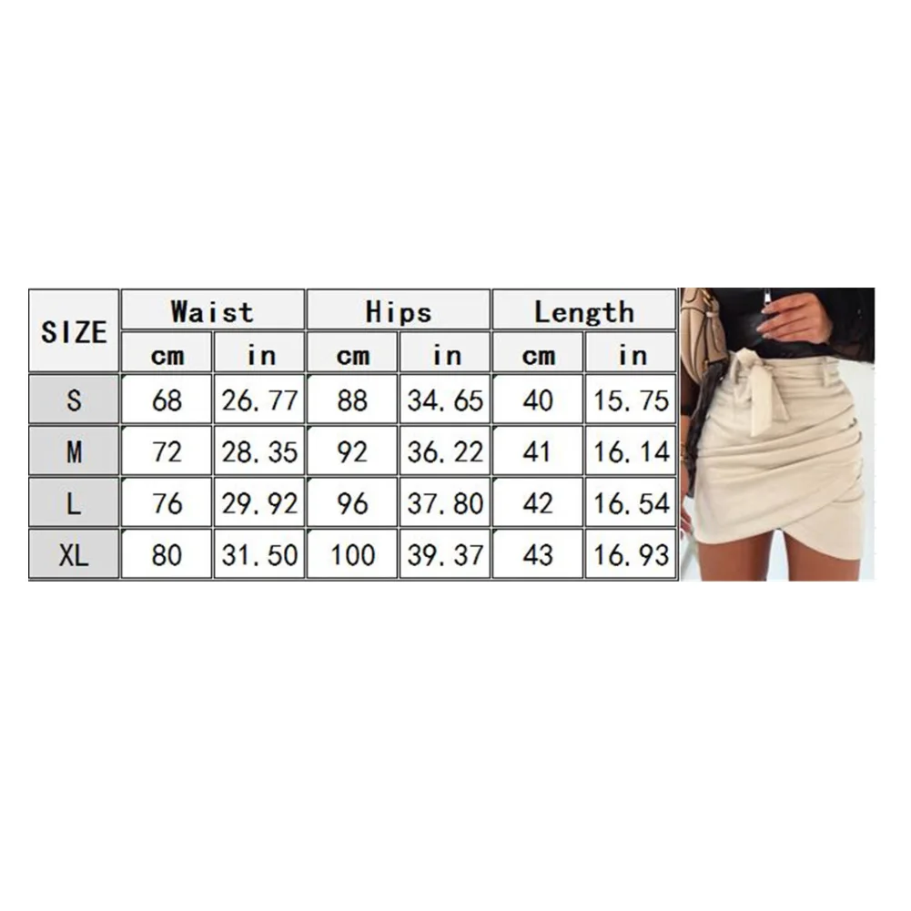 Женская облегающая мини юбка с поясом асимметричным подолом и высокой талией