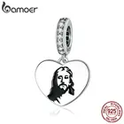 Подвеска в виде сердца из серебра, BSC380