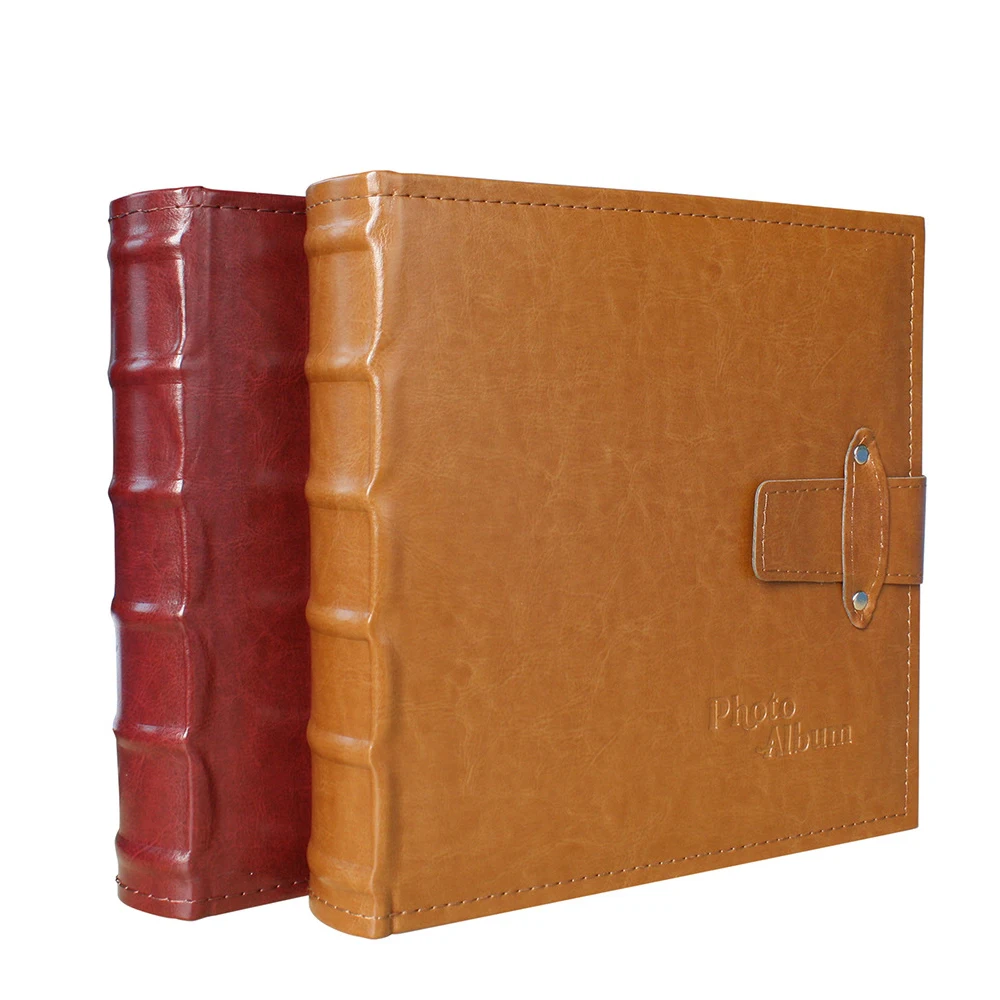 Большой 6 дюймовый фотоальбом 200 Свадебный креативный подарок кожаный альбом для