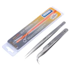 Антимагнитный Пинцет VETUS SS-SA 7-SA, высокоточный, сверхжесткий, острый, для ремонта часов или мобильных инструментов