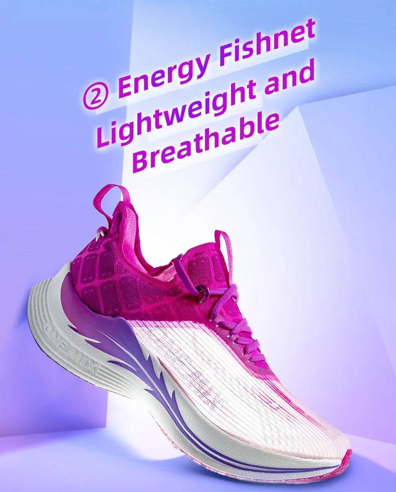 ONEMIX Carbon Plate Marathon Running Racing Shoes Professional Stable Support Shock-relief Ultra-light Rebound Sport Sneakers