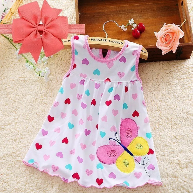 Baby Clothes Headband Dress For Girls Dresses Baptism 1st Birthday Dresses For Girls Kids Vestido Infantil Robe Fille
